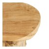 Palena Side Table - Bočný stolík, teak, prírodný ø40x45 cm