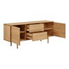 Darwin Sideboard - Príborník, dub, prírodný 180x45x75 cm