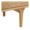 Darwin TV stolík - TV stolík, dub, prírodný 180x45x45 cm