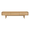 Darwin TV stolík - TV stolík, dub, prírodný 180x45x45 cm