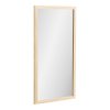 Scottsdale Wall Mirror - Nástenné zrkadlo, drevený rám, prírodná farba 45x75 cm