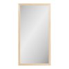 Scottsdale Wall Mirror - Nástenné zrkadlo, drevený rám, prírodná farba 45x75 cm