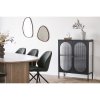 Luxon Mirror - Zrkadlo, organický tvar, vzhľad dreva 38,5x64,5 cm