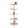 Villa Shelf - Nástenná polica, bambus, prírodná 50x180 cm