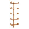Villa Shelf - Nástenná polica, bambus, prírodná 50x180 cm