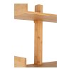 Villa Shelf - Nástenná polica, bambus, prírodná 50x180 cm