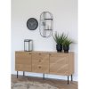 Nástenné hodiny Kensington - Nástenné hodiny, čierne, tichý chod ø35 cm