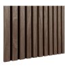 Akustický panel - Akustický panel, drevená dyha, orech, vzhľad orecha 2400x600x22 mm