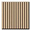 Akustický panel - Akustický panel, drevená dyha, prírodný, dubový vzhľad 520x520x22 mm