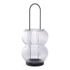 Lucena Lantern - Lucerna, kov/sklo, čierna