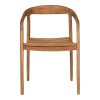 Jedálenská stolička Otero - Jedálenská stolička, teak, prírodná