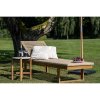 Derby Sun Lounger - Lehátko, teak/polyratan, prírodné