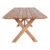 Jedálenský stôl Murcia - jedálenský stôl, teak, prírodný 200x90x75 cm