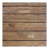Jedálenský stôl Murcia - jedálenský stôl, teak, prírodný 200x90x75 cm