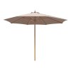 Austin Parasol - Slnečník s náklonom, drevená tyč, piesok, ø300 cm