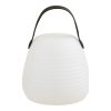 Derry LED lampa - Lampa, dobíjacia, biela