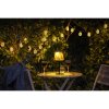 Carlisle LED String Light - String light, polyratan/kov, prírodná/čierna