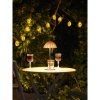 Carlisle LED String Light - String light, polyratan/kov, prírodná/čierna