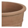 Kragholm Pot - Kvetináč, terakota, hnedý, drenážny otvor na dne, sada 3 kusov