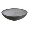 Fleuriste Waterflower-Bowl - Misa na vodné kvety, svetlý kompozit, tmavosivá ø60 x 16,5 cm