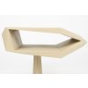 ZUIVER NORTH príručný stolík: Béžová