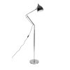 ZUIVER READER CHROME podlahová lampa