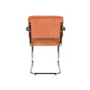Kreslo Ridge Rib Orange 19a