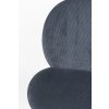 ZUIVER BONNET stolička: Modrá