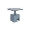 ZUIVER CHUBBY príručný stolík: Modrá