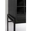 ZUIVER  CABINET TRAVIS: tmavý dub