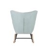 HOJDACIE KRESLO DENVER PATCHWORK MINT