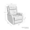 P.LIFT 1 MOTOROVÉ KRESLO AKARI BEIGE