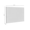 ČELO POSTELE MISTRAL 135/140TAPIZADO TAUPE