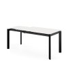 STÔL CONSTANCE 120 CRETE/BLACK