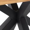 GRACE TABLE 180 NATURAL/BLACK