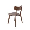 KEIRA WALNUT stolička: Sivá - svetlá