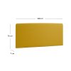 dyla mustard postelne celo