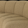 377902 GM 05 VS Mojo eetbank halfronde hoek rugleuning boucle geelbruin melange C1