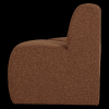 377901 RM 03 VS Mojo eetbank hoek rond rugleuning boucle roestbruin melange L1