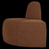 377901 RM 02 VS Mojo eetbank hoek rond rugleuning boucle roestbruin melange FA