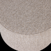 350410 N 01 VS Sara poef laag 36x60cm geweven stof naturel melange C1