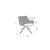 zuiver doulton lounge chair