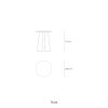 teulat cep round 65 cm jedalensky stol