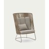saconca beige high zahradne kreslo