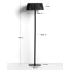 aldeta ii zahradna podlahova lampa