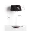 aldeta ii zahradna stolova lampa