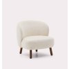 ulit boucle walnut kreslo