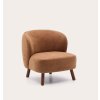 ulit chenille walnut kreslo