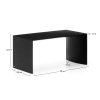 litto black 90 konferencny stolik
