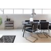 ZUIVER SETH BLACK stôl: 220x90x75
